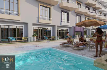 Apartment - 1 Bedroom - 1 Bathroom for sale in Al Ahyaa District - Hurghada - Red Sea