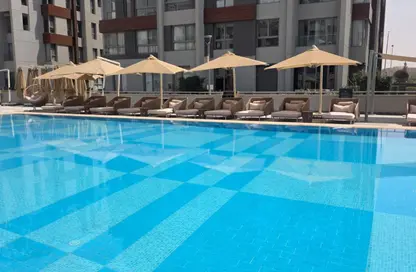 Apartment - 1 Bedroom - 2 Bathrooms for rent in Aljazi Marriott Residences - Mohamed Naguib Axis - North Investors Area - New Cairo City - Cairo
