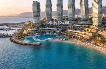 شقة - 2 غرف نوم - 1 حمام للبيع في المونت جلاله - العين السخنة - السويس