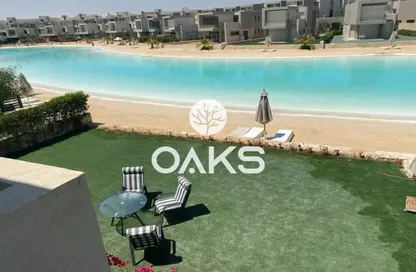 شاليه - 3 غرف نوم - 2 حمامات للبيع في ازها الساحل الشمالي - راس الحكمة - الساحل الشمالي