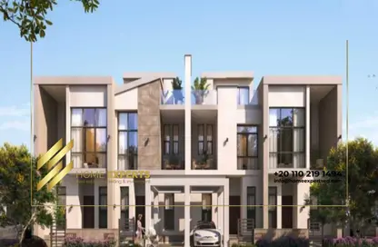 تاون هاوس - 3 غرف نوم - 4 حمامات للبيع في كومباوند سعاده - مدينة القاهرة الجديدة - القاهرة