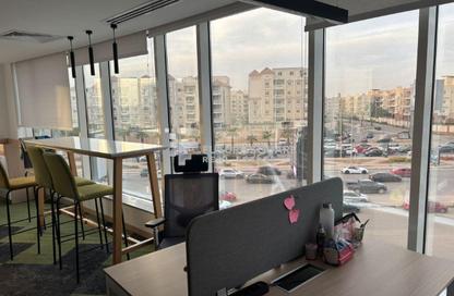 Office Space - Studio - 2 Bathrooms for rent in Trivium Square - North Teseen St. - The 5th Settlement - New Cairo City - Cairo