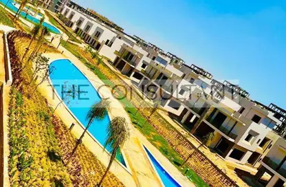 Townhouse - 3 Bedrooms - 3 Bathrooms for sale in Sun Capital - Fayoum Desert road - 6 October City - Giza