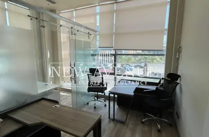 مساحات مكتبية - استوديو - 1 حمام للايجار في كونكورد بلازا - المستثمرين الجنوبية - مدينة القاهرة الجديدة - القاهرة