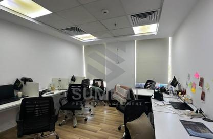 Office Space - Studio - 1 Bathroom for rent in V90 - North Teseen St. - The 5th Settlement - New Cairo City - Cairo