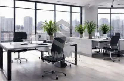 Office Space - 3 Bedrooms - 1 Bathroom for rent in Cairo Business Plaza - North Teseen St. - The 5th Settlement - New Cairo City - Cairo