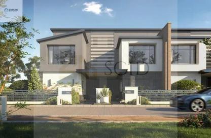 Townhouse - 3 Bedrooms - 3 Bathrooms for sale in Creek Town - The 1st Settlement - New Cairo City - Cairo