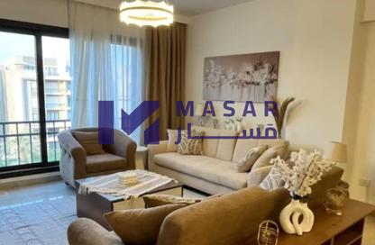 شقة - 2 غرف نوم - 3 حمامات للايجار في ساحة الفيلا - فيفث سكوير - التجمع الخامس - مدينة القاهرة الجديدة - القاهرة