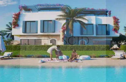 Penthouse - 2 Bedrooms - 2 Bathrooms for sale in Naia bay - Ras Al Hekma - North Coast