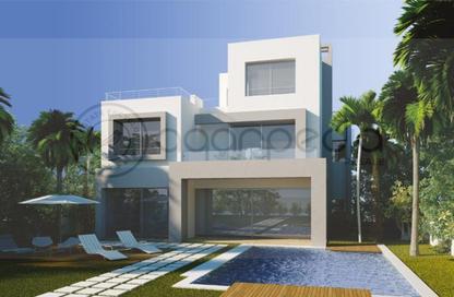 Twin House - 4 Bedrooms - 5 Bathrooms for sale in Palm Hills New Cairo - 5th Settlement Compounds - The 5th Settlement - New Cairo City - Cairo