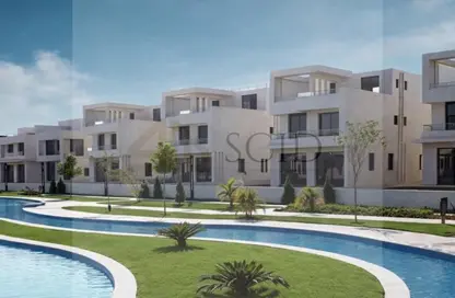 تاون هاوس - 3 غرف نوم - 4 حمامات للبيع في ليك ويست - كمبوندات الشيخ زايد - الشيخ زايد - الجيزة