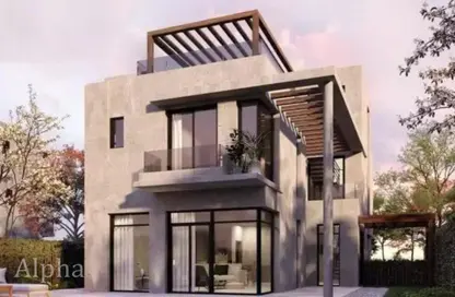 منزل مزدوج - 3 غرف نوم - 4 حمامات للبيع في أو ويست - كمبوندات 6 أكتوبر - مدينة 6 أكتوبر - الجيزة