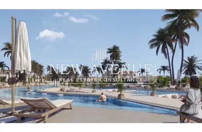 Chalet - 2 Bedrooms - 3 Bathrooms for sale in Hacienda West - Ras Al Hekma - North Coast