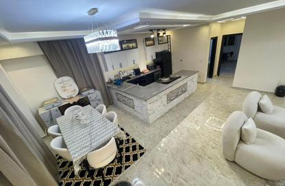 Apartment - Studio - 1 Bathroom for rent in Al Gezira St. - South Investors Area - New Cairo City - Cairo