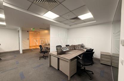 Office Space - Studio - 2 Bathrooms for rent in N 90 BUSINESS COMPLEX - North Teseen St. - The 5th Settlement - New Cairo City - Cairo