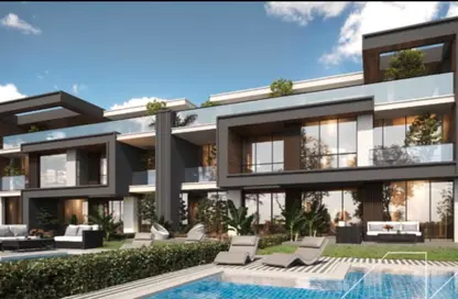 Townhouse - 4 Bedrooms - 4 Bathrooms for sale in Menorca Zayed - Sheikh Zayed Compounds - Sheikh Zayed City - Giza Townhouse - 4 Bedrooms - 4 Bathrooms for sale in Menorca Zayed - Sheikh Zayed Compounds - Sheikh Zayed City - Giza