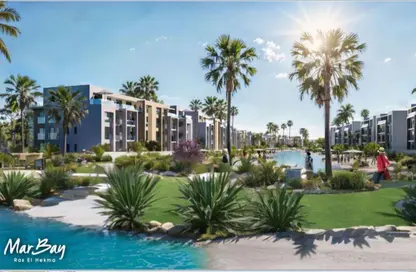 Chalet - 3 Bedrooms - 2 Bathrooms for sale in Mar Bay - Ras Al Hekma - North Coast