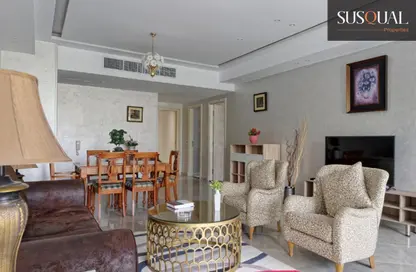 Apartment - 3 Bedrooms - 2 Bathrooms for rent in Lake View Residence - 5th Settlement Compounds - The 5th Settlement - New Cairo City - Cairo