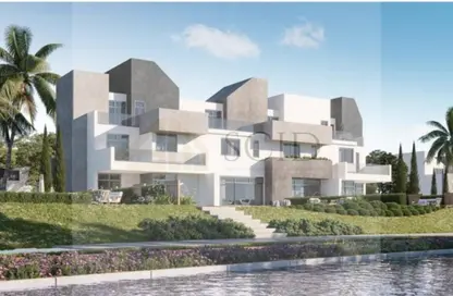 Townhouse - 4 Bedrooms - 5 Bathrooms for sale in Rivers - New Zayed City - Sheikh Zayed City - Giza