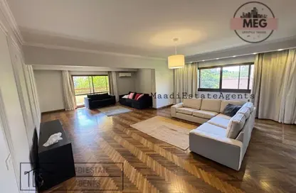 Apartment - 3 Bedrooms - 3 Bathrooms for rent in Street 214 - Degla - Hay El Maadi - Cairo