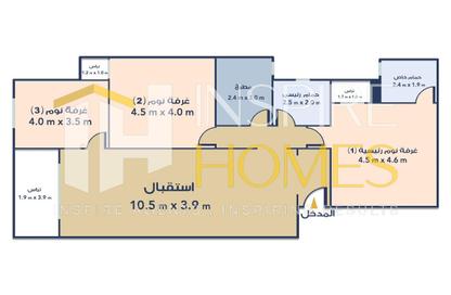 Apartment - 3 Bedrooms - 2 Bathrooms for sale in Roushdy - Hay Sharq - Alexandria Apartment - 3 Bedrooms - 2 Bathrooms for sale in Roushdy - Hay Sharq - Alexandria
