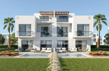 منزل مزدوج - 4 غرف نوم - 4 حمامات للبيع في الجريا - كمبوندات الشيخ زايد - الشيخ زايد - الجيزة