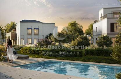 Twin House - 4 Bedrooms - 4 Bathrooms for sale in Allegria - Sheikh Zayed Compounds - Sheikh Zayed City - Giza