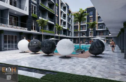 Apartment - 1 Bedroom - 1 Bathroom for sale in El Kawther District - Hurghada - Red Sea