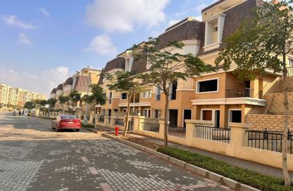 Twin House - 5 Bedrooms - 4 Bathrooms for sale in Elan Sarai - Sarai - Mostakbal City Compounds - Mostakbal City - Future City - Cairo