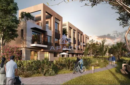 تاون هاوس - 3 غرف نوم - 4 حمامات للبيع في ديستريكت 5 - كمبوندات التجمع الخامس - التجمع الخامس - مدينة القاهرة الجديدة - القاهرة