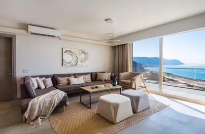 Chalet - 2 Bedrooms - 2 Bathrooms for sale in IL Monte Galala - Al Ain Al Sokhna - Suez