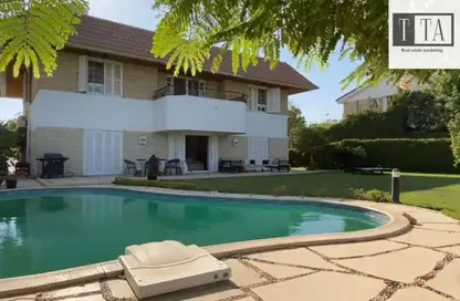 Villa - 5 Bedrooms - 6 Bathrooms for rent in Al  Rabwa - Sheikh Zayed Compounds - Sheikh Zayed City - Giza