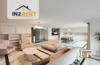 Apartment - 4 Bedrooms - 4 Bathrooms for rent in Degla Square - Degla - Hay El Maadi - Cairo Apartment - 4 Bedrooms - 4 Bathrooms for rent in Degla Square - Degla - Hay El Maadi - Cairo