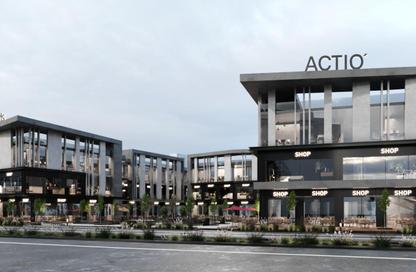 Shop - Studio - 2 Bathrooms for sale in Actio Mall - District 3 - The 5th Settlement - New Cairo City - Cairo