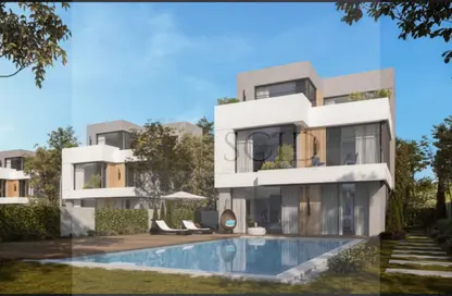 Townhouse - 3 Bedrooms - 4 Bathrooms for sale in Lugar - New Zayed City - Sheikh Zayed City - Giza