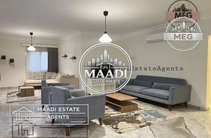 Apartment - 3 Bedrooms - 3 Bathrooms for rent in Sarayat Al Maadi - Hay El Maadi - Cairo