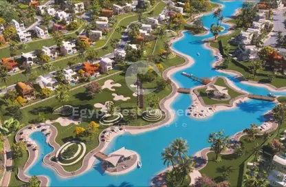 Chalet - 2 Bedrooms - 2 Bathrooms for sale in Swan Lake Gouna - El Gouna - Hurghada - Red Sea