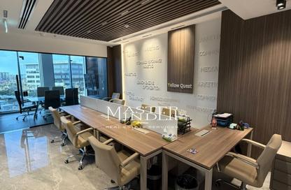 Office Space - Studio - 2 for rent in Cairo Festival City - North Investors Area - New Cairo City - Cairo