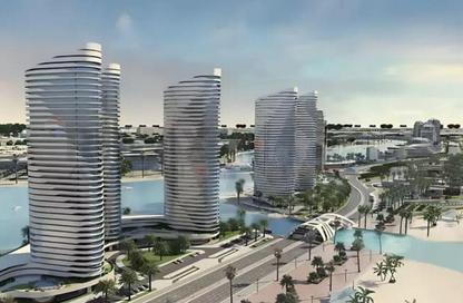 Apartment - Studio - 2 Bathrooms for sale in North Edge Towers - New Alamein City - Al Alamein - North Coast