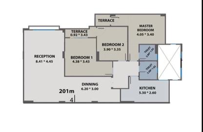 Apartment - 3 - 2 for sale in Ard Al Mokhabarat - Hadayek October - 6 October City - Giza