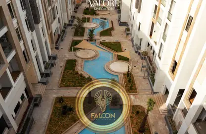 شقق فندقية - غرفة نوم - 1 حمام للبيع في فالورى - شيراتون المطار - النزهة - القاهرة