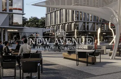 Office Space - Studio for sale in Bank Center Street - South Teseen St. - The 5th Settlement - New Cairo City - Cairo