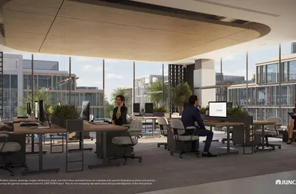 Office Space - 1 Bedroom - 1 Bathroom for sale in Junction - Al Wahat Road - 6 October City - Giza