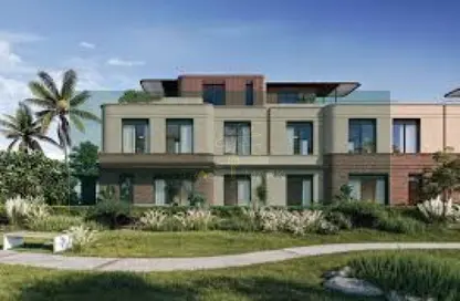 Townhouse - 2 Bedrooms - 3 Bathrooms for sale in Crescent Walk - 5th Settlement Compounds - The 5th Settlement - New Cairo City - Cairo