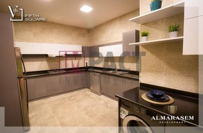 Apartment - 1 Bedroom - 1 Bathroom for sale in Moon Residences - Fifth Square - The 5th Settlement - New Cairo City - Cairo