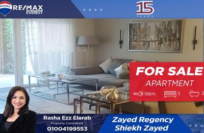 Apartment - 3 Bedrooms - 3 Bathrooms for sale in The Address - 12th District - Sheikh Zayed City - Giza
