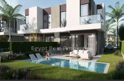 فيلا - 4 غرف نوم - 4 حمامات للبيع في سولانا - مدينة زايد الجديدة - الشيخ زايد - الجيزة