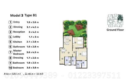 Apartment - 3 - 2 for sale in Belbeis Road   Road 10 - 3rd District - Obour City - Qalyubia