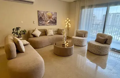 Apartment - 3 Bedrooms - 3 Bathrooms for rent in Park Side Residence - Zed Towers - Sheikh Zayed Compounds - Sheikh Zayed City - Giza