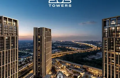 Penthouse - 3 Bedrooms - 4 Bathrooms for sale in Arkan Palm 205 - Sheikh Zayed Compounds - Sheikh Zayed City - Giza